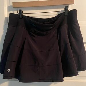 lululemon athletica Black Skater Skirt
